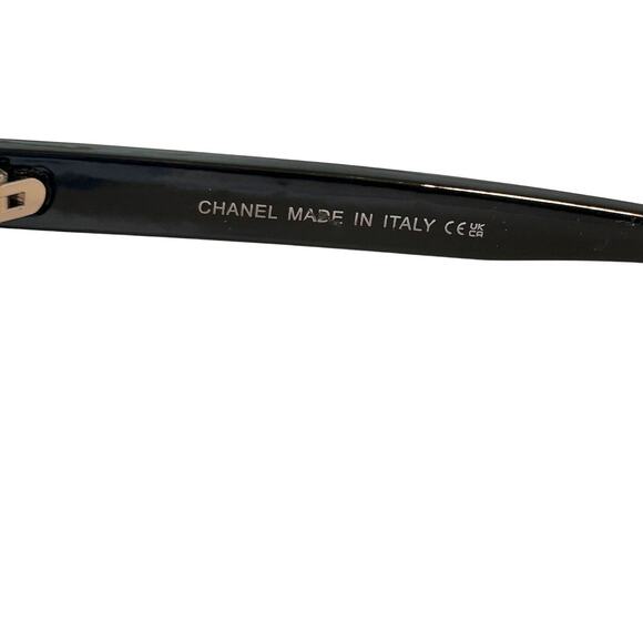 Chanel Sunglasses For Women Oversized Black Frame / Gray Lens Luxury Designer - Picture 7 of 9